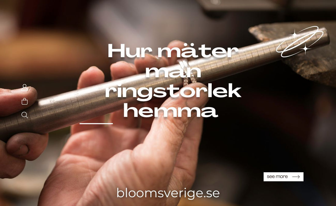 Hur mäter man ringstorlek hemma 