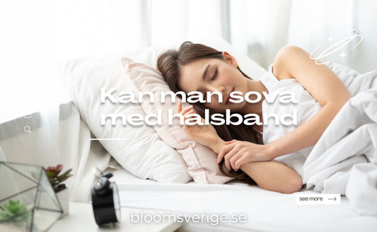 Kan man sova med halsband